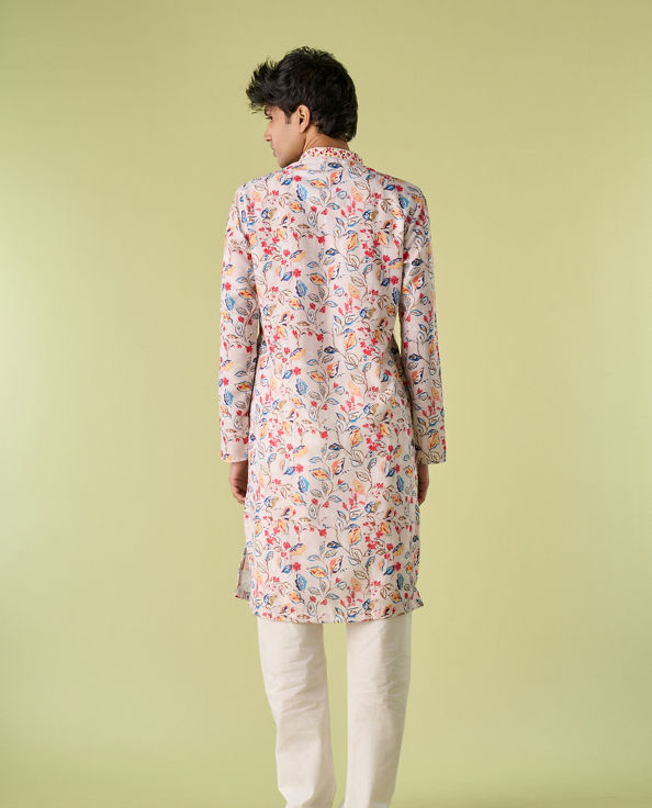 Diwas Men Cream Radiance Kurta Pajama