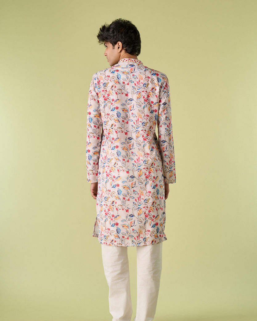 Diwas Men Cream Radiance Kurta Pajama