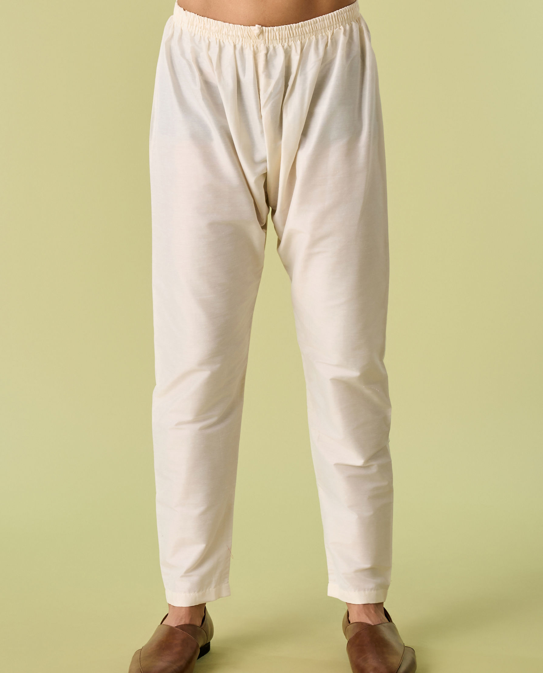 Diwas Men Peachy Pink Elegance Kurta Pajama