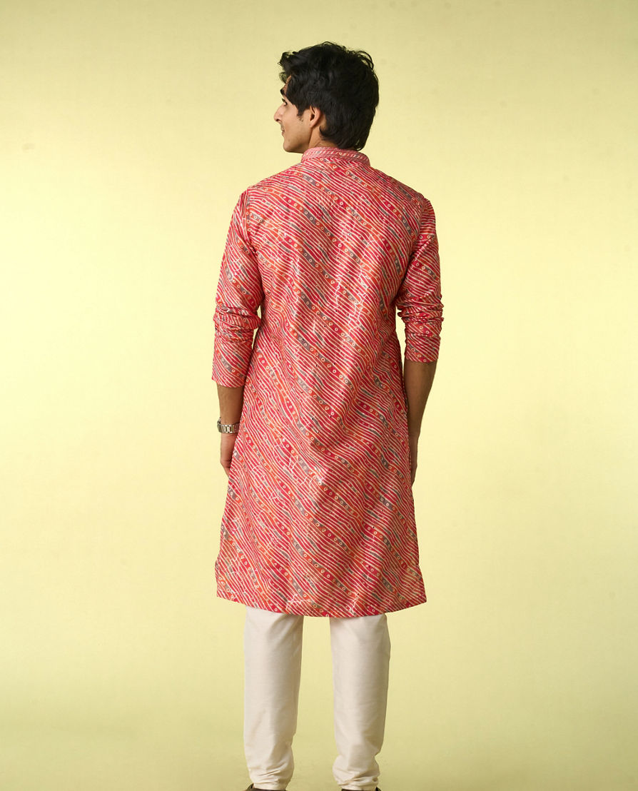 Diwas Men Coral Splendor Kurta Pajama