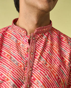 Diwas Men Coral Splendor Kurta Pajama