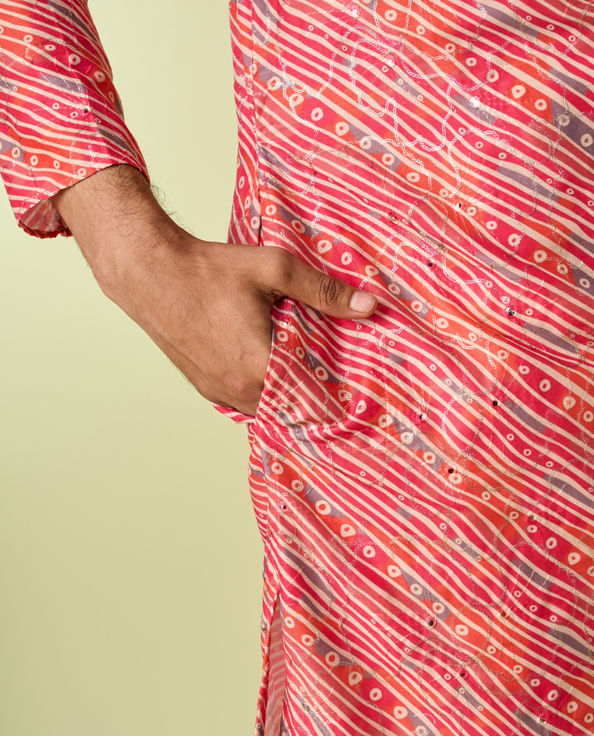 Diwas Men Coral Splendor Kurta Pajama