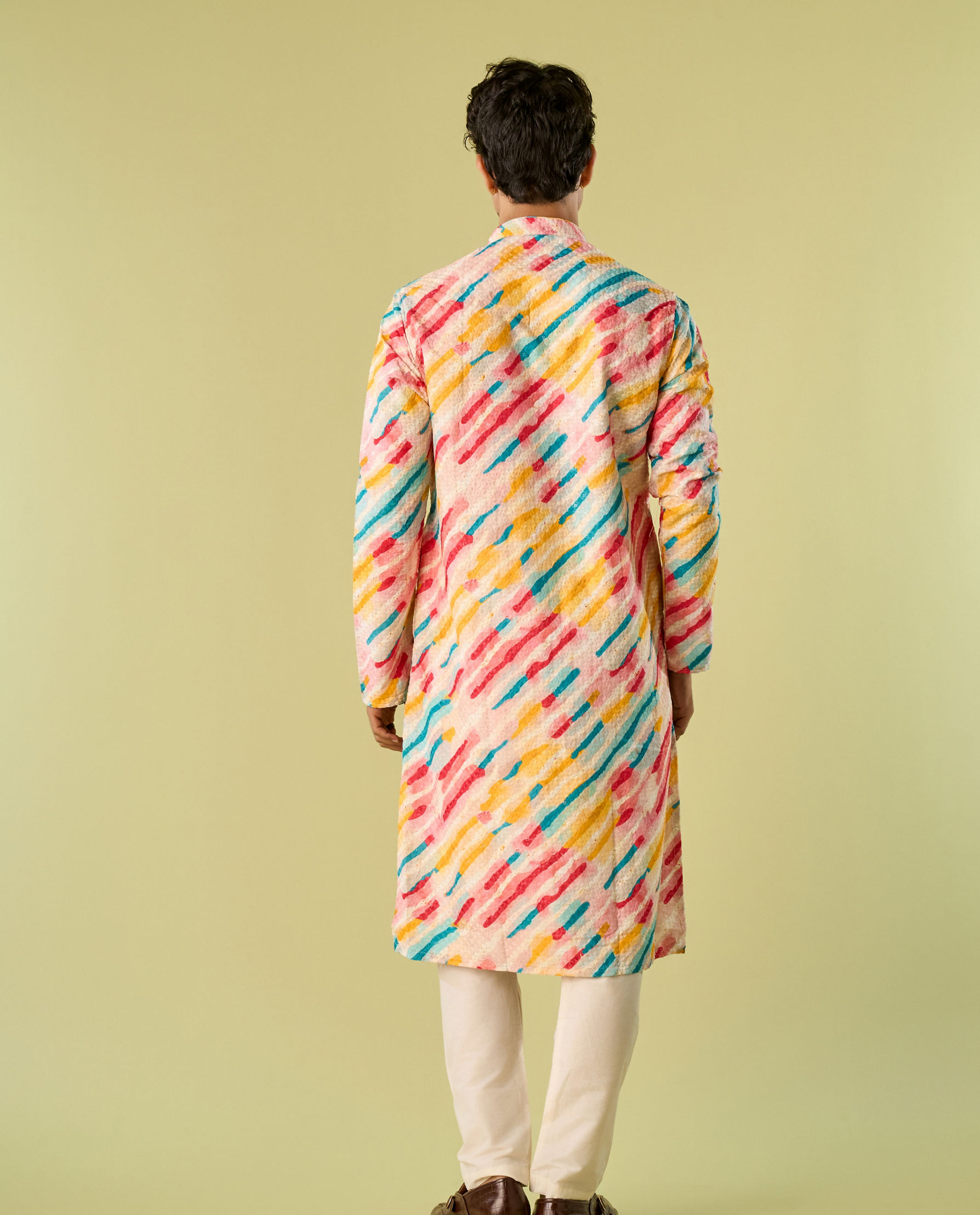 Diwas Men White Elegance Kurta Pajama