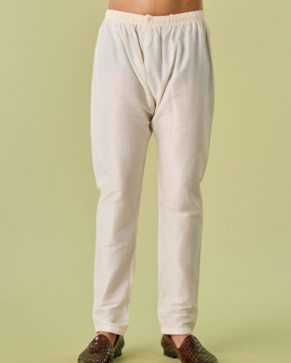 Diwas Men Sun Soaked Mustard Kurta Pajama