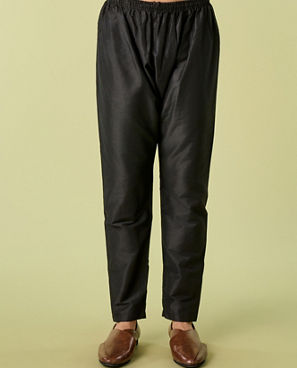 Diwas Men Dark Grey Elegance Kurta Pajama