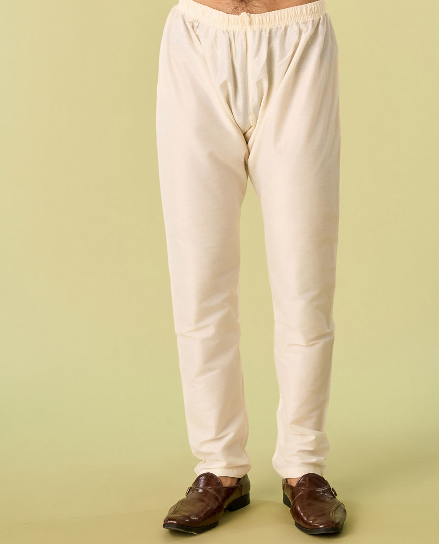 Diwas Men Lush Coral Kurta Pajama