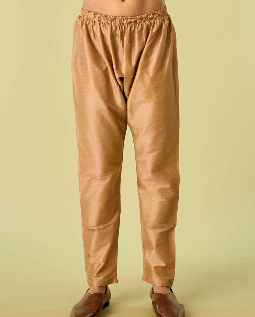 Diwas Men Mustard Bliss Kurta Pajama