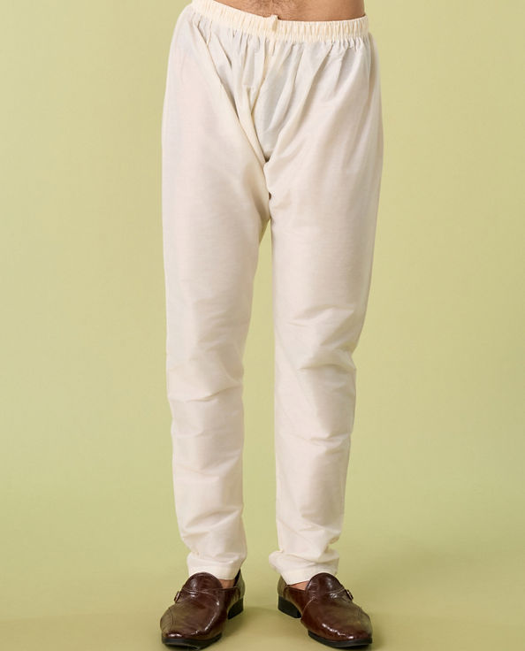 Diwas Men Golden Glow Mustard Kurta Pajama