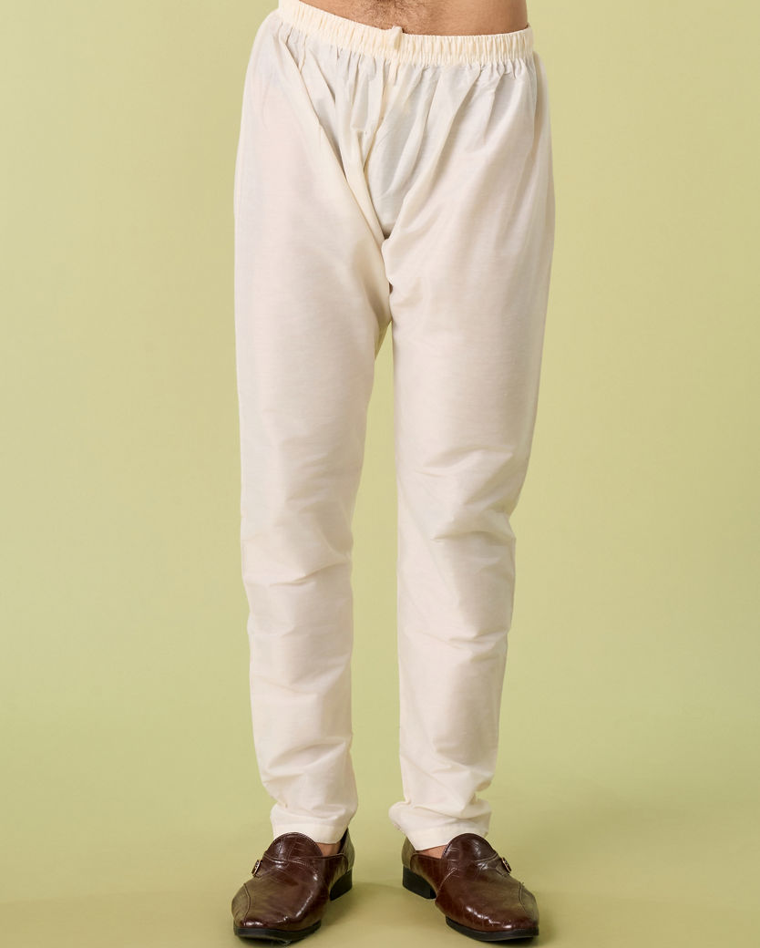 Diwas Men Golden Glow Mustard Kurta Pajama