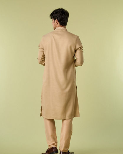 Diwas Men Fawn Fiesta Kurta Pajama