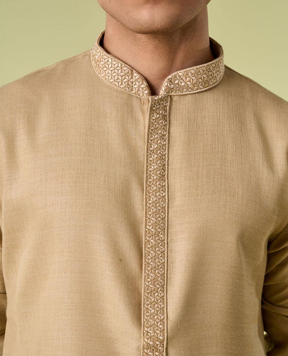 Diwas Men Fawn Fiesta Kurta Pajama