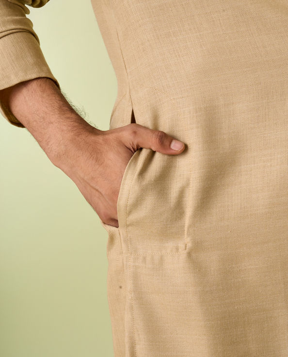 Diwas Men Fawn Fiesta Kurta Pajama