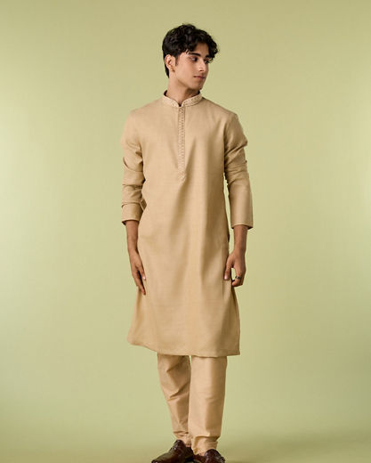 Diwas Men Fawn Fiesta Kurta Pajama
