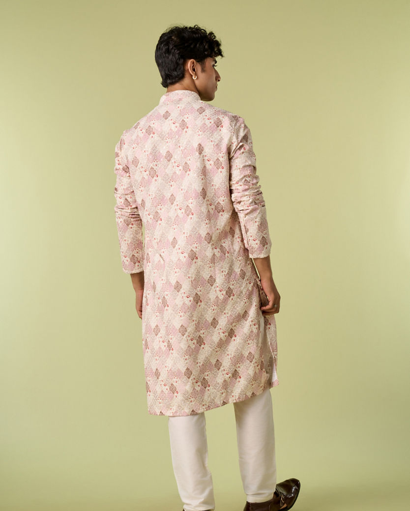 Diwas Men Cream Radiance Kurta Pajama