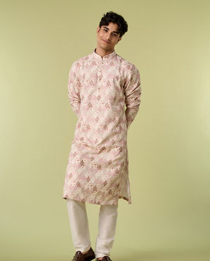 Diwas Men Cream Radiance Kurta Pajama