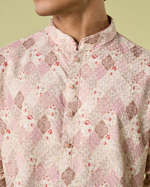 Diwas Men Cream Radiance Kurta Pajama