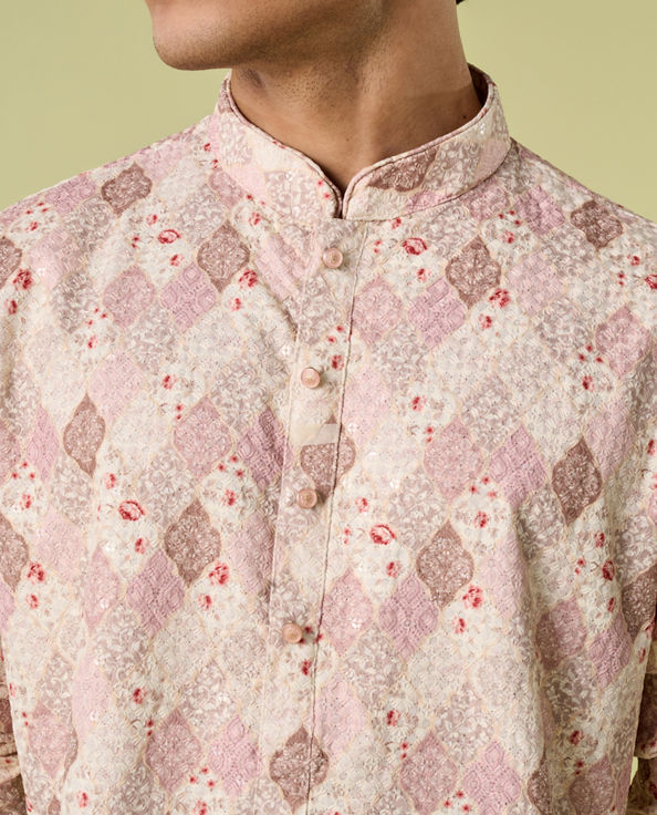 Diwas Men Cream Radiance Kurta Pajama