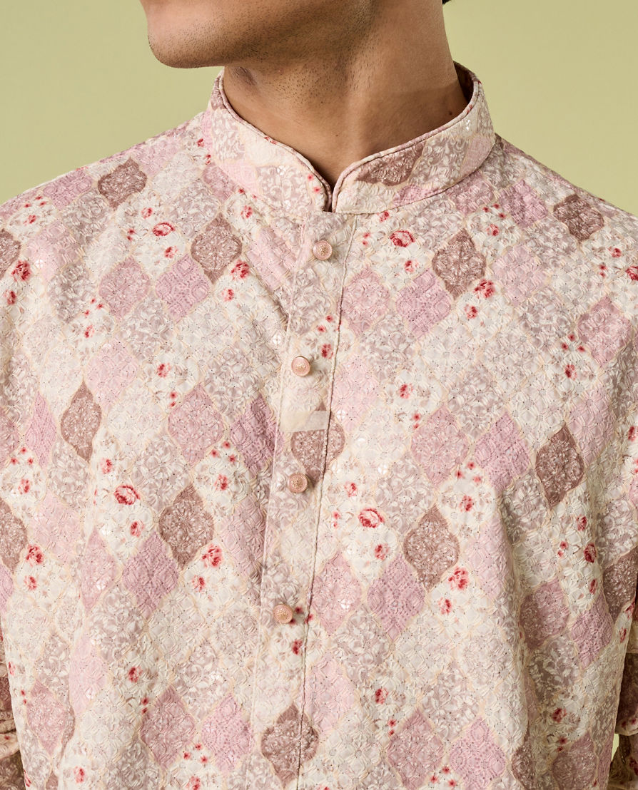 Diwas Men Cream Radiance Kurta Pajama