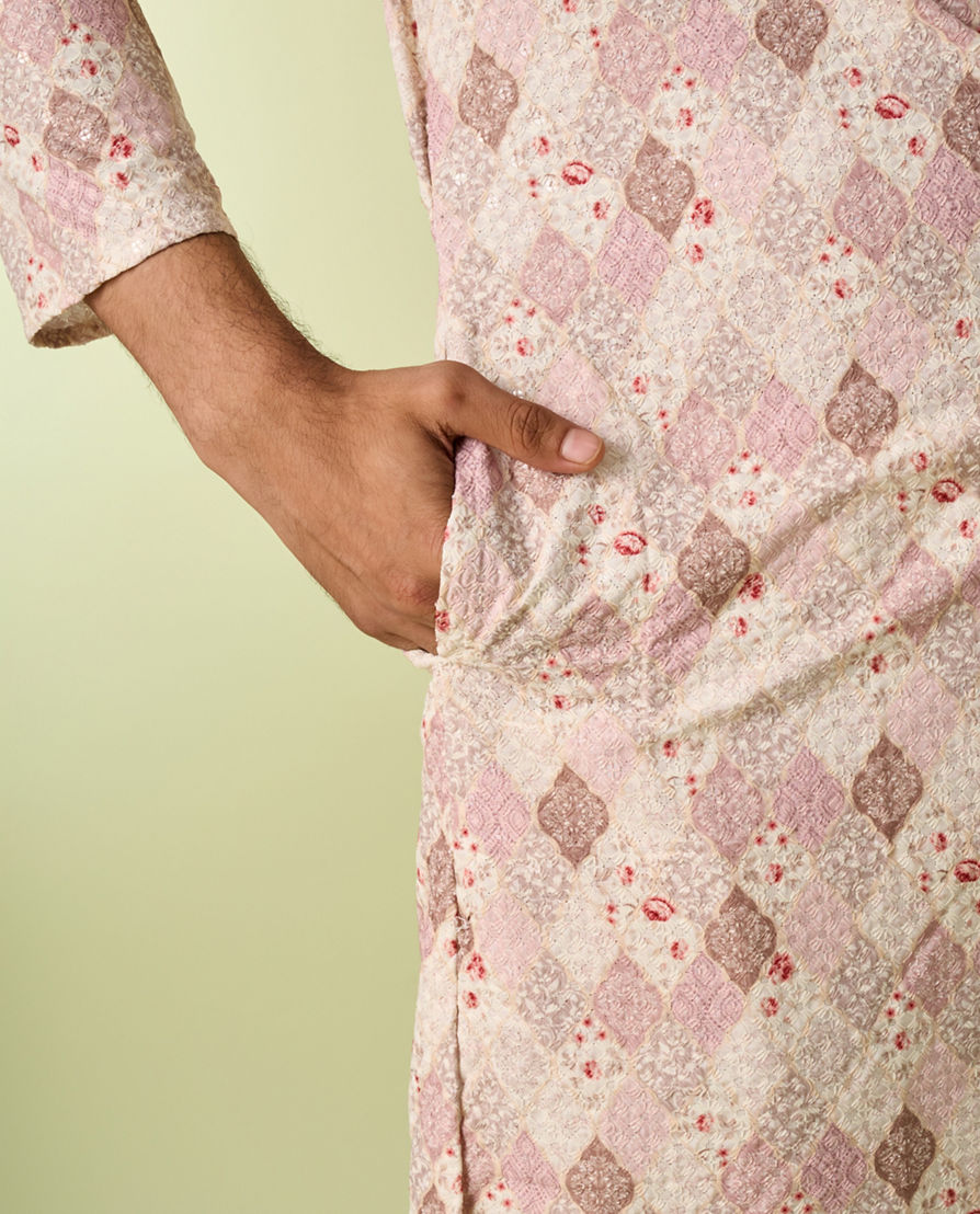 Diwas Men Cream Radiance Kurta Pajama