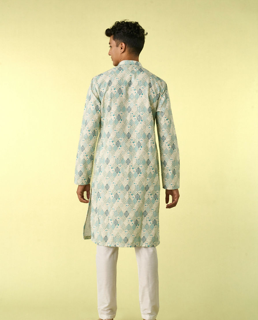 Diwas Men Emerald Euphoria Kurta Pajama
