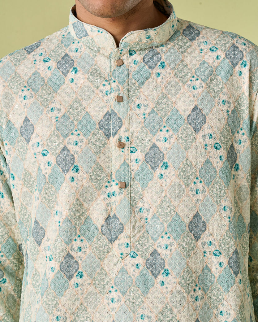 Diwas Men Emerald Euphoria Kurta Pajama