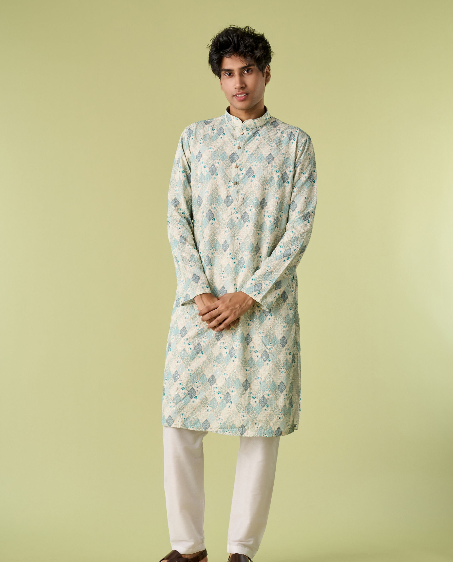 Diwas Men Emerald Euphoria Kurta Pajama