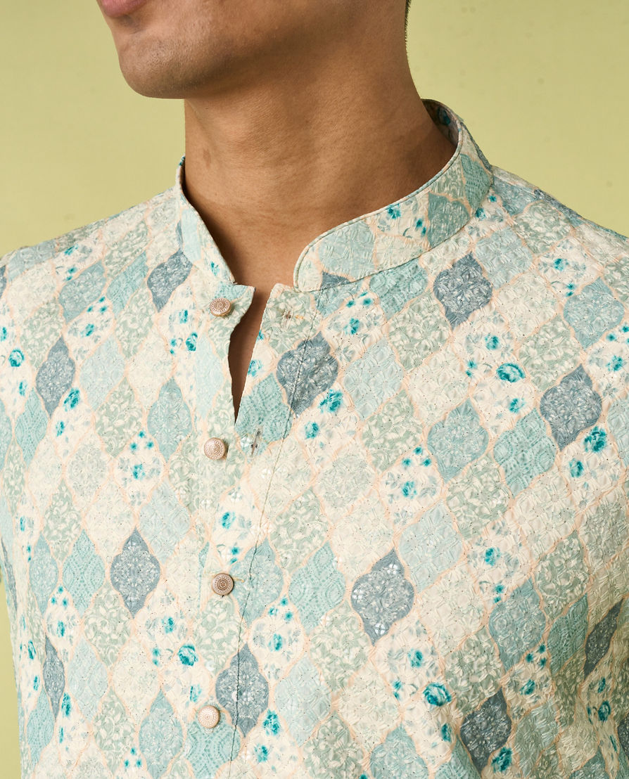 Diwas Men Emerald Euphoria Kurta Pajama