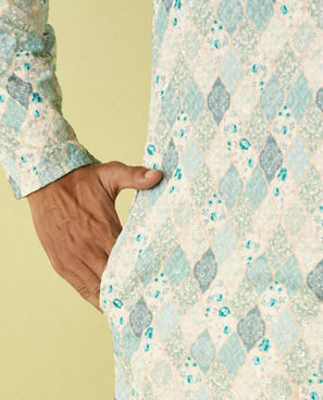 Diwas Men Emerald Euphoria Kurta Pajama