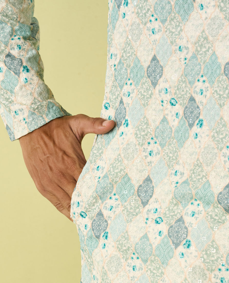 Diwas Men Emerald Euphoria Kurta Pajama