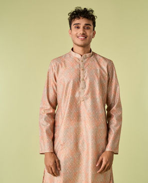 Diwas Men Fawn Elegance Kurta Pajama