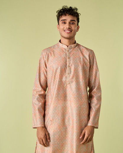 Diwas Men Fawn Elegance Kurta Pajama