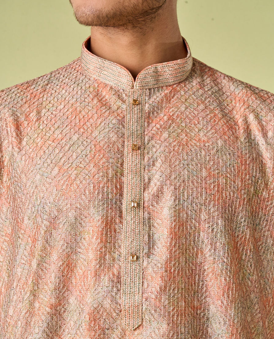 Diwas Men Fawn Elegance Kurta Pajama