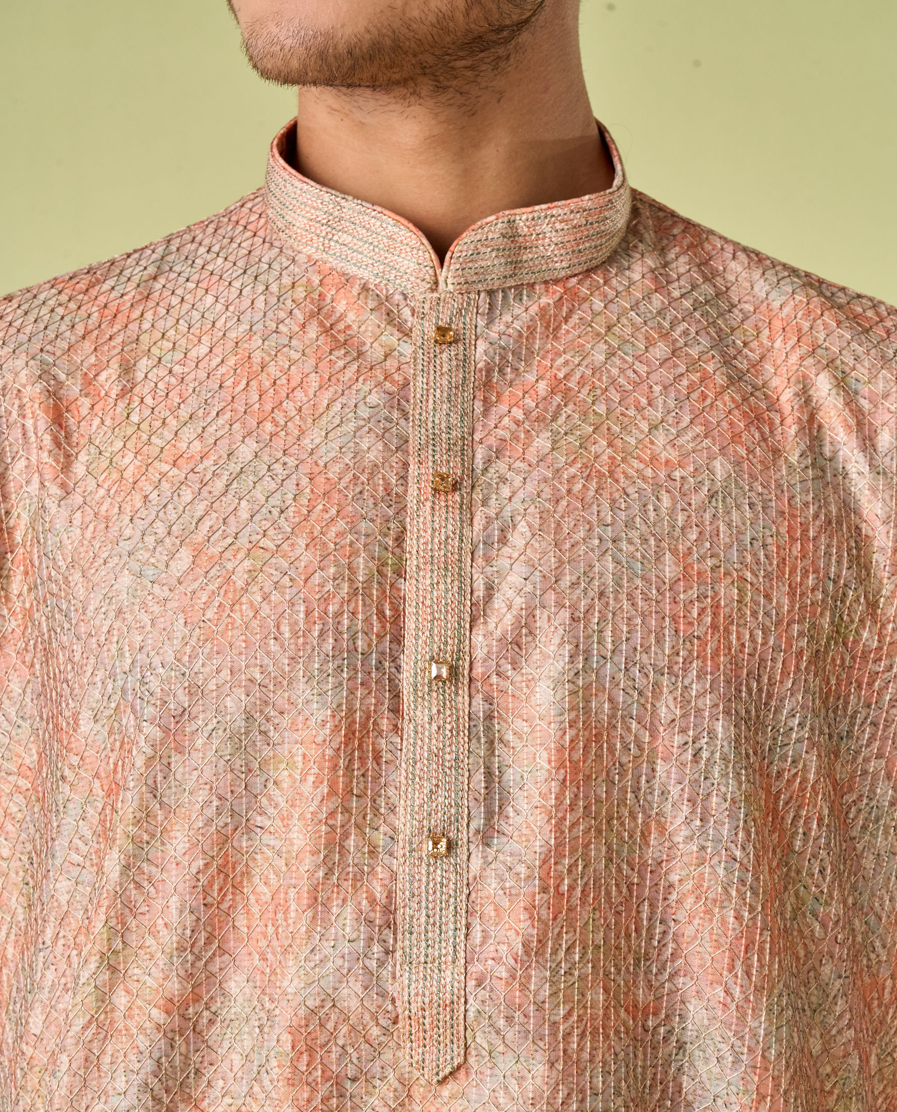 Diwas Men Fawn Elegance Kurta Pajama