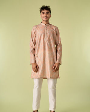 Diwas Men Fawn Elegance Kurta Pajama