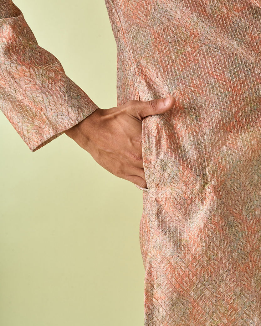 Diwas Men Fawn Elegance Kurta Pajama