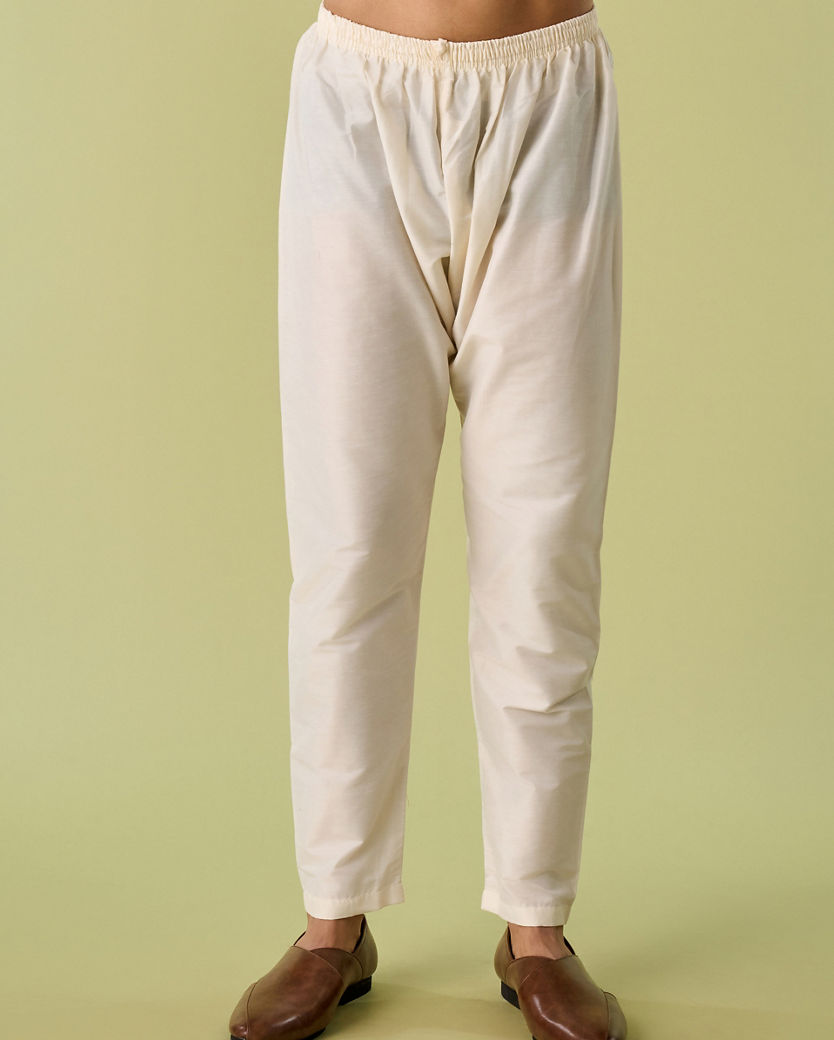 Diwas Men Luxurious Rani Pink Kurta Pajama