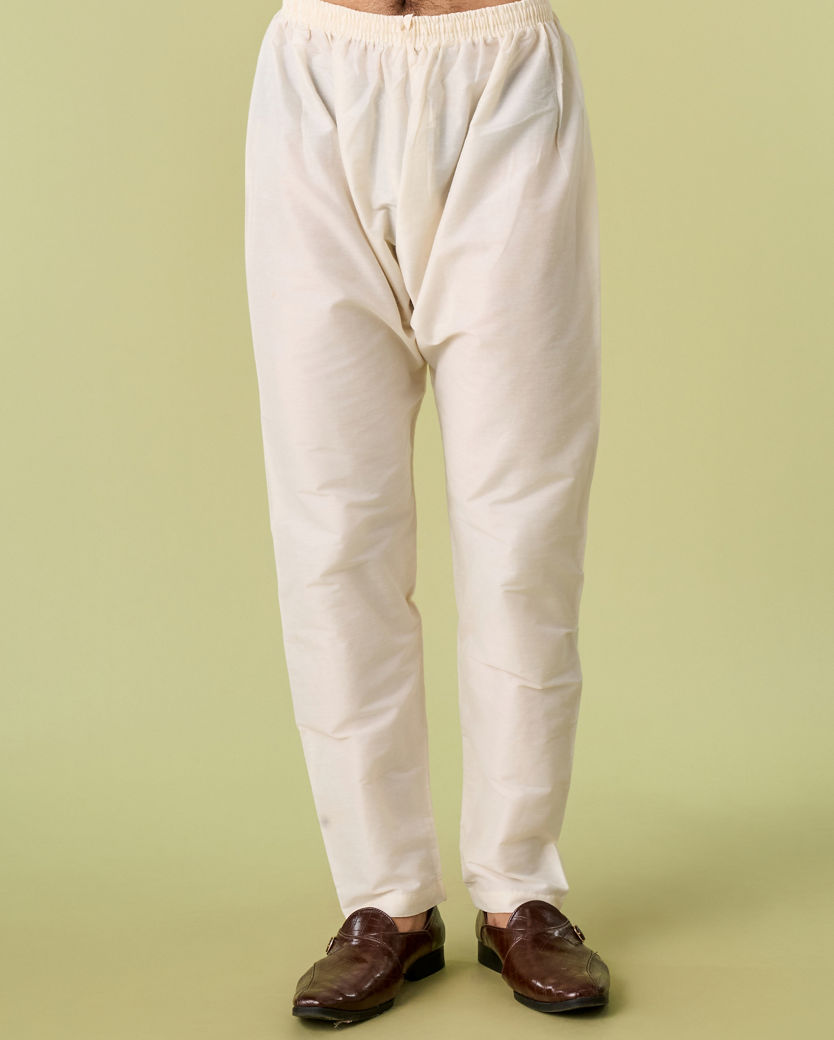 Diwas Men Turquoise Blue Festive Kurta Pajama