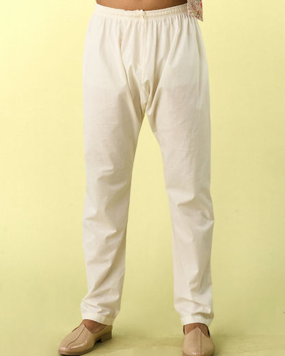 Diwas Men Elegant Cream Kurta Pajama Set