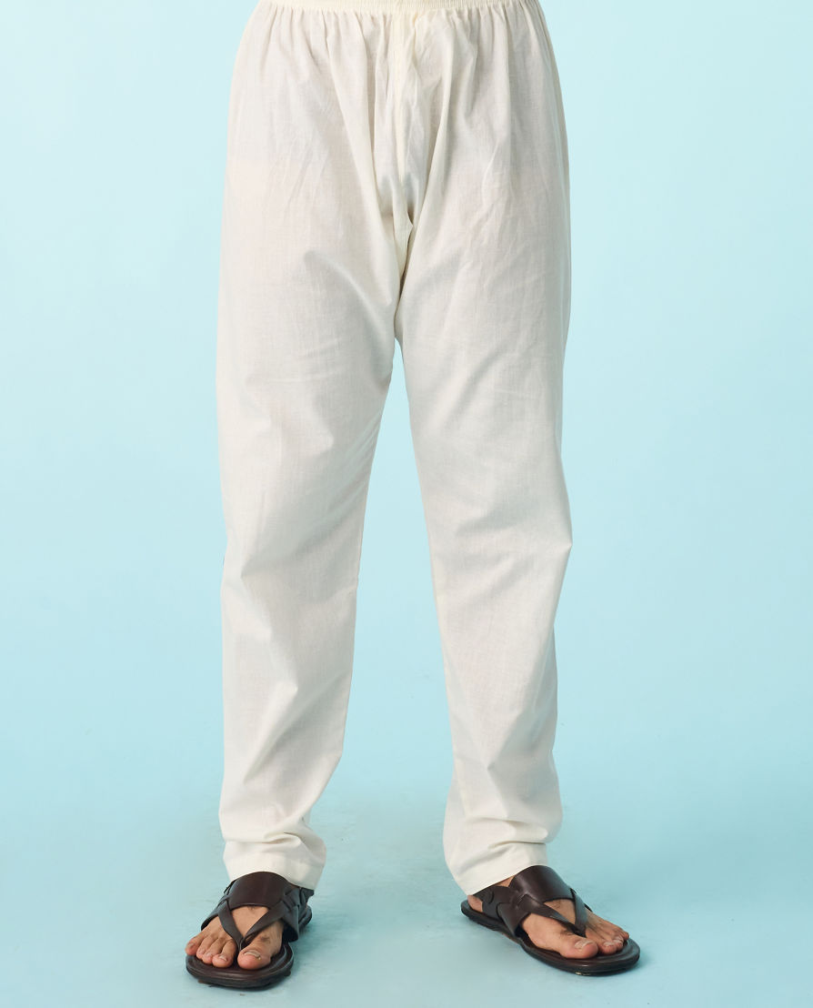 Diwas Men Peach Serenity Kurta Pajama