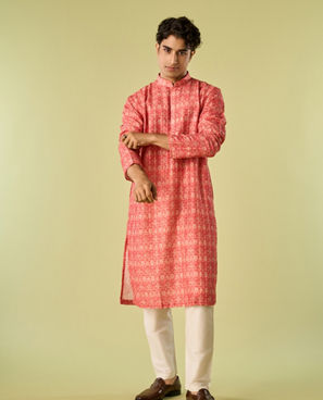 Diwas Men Coral Elegance Kurta Pajama