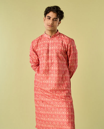 Diwas Men Coral Elegance Kurta Pajama