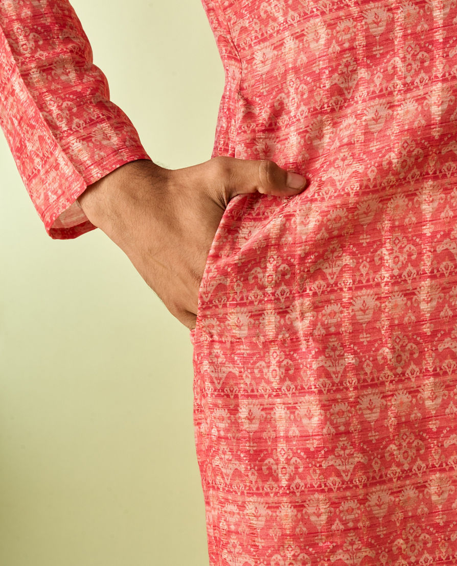 Diwas Men Coral Elegance Kurta Pajama