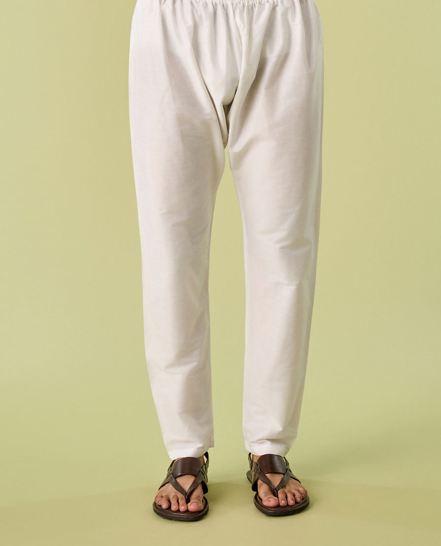 Diwas Men Mustard Glow Kurta Pajama Set