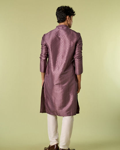 Diwas Men Regal Purple Kurta Pajama