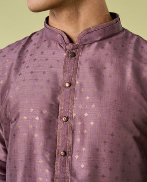 Diwas Men Regal Purple Kurta Pajama