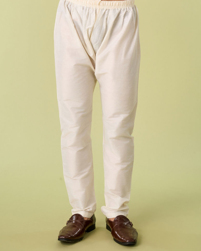 Diwas Men Sun Kissed Yellow Elegance Kurta Pajama