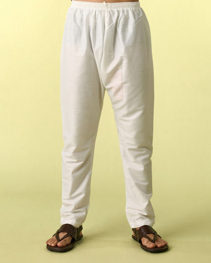 Diwas Men Classic White Kurta Pajama Set