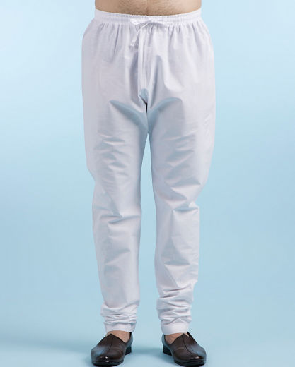 Diwas Men Ethereal White Ensemble Kurta Pajama