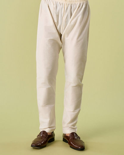 Diwas Men Mustard Majesty Kurta Pajama