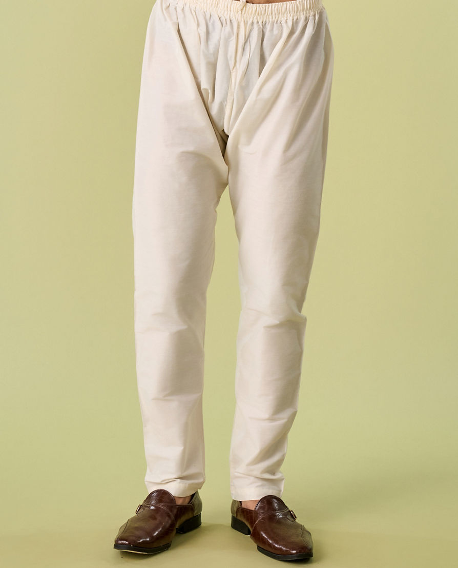 Diwas Men Mustard Majesty Kurta Pajama